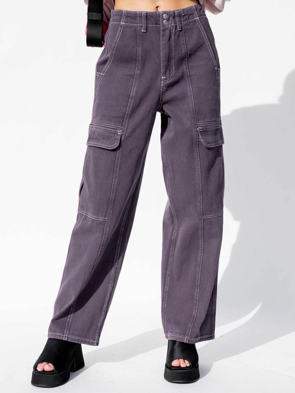 Misc Etc Purple Cargo Pants
